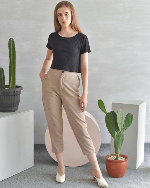 Ladura Comfy Pants - Nude/Navy/Black/Pink