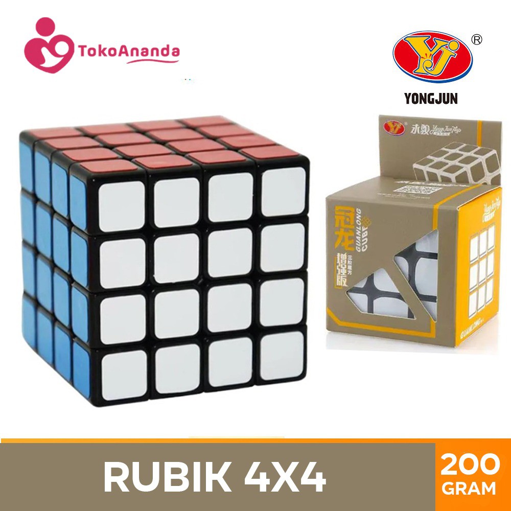 Rubik 4x4 Yongjun Guansu - Rubik 4x4 Murah - Rubik Yongjun 4x4