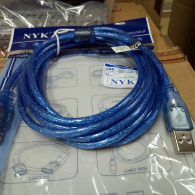 NYK Kabel Printer 3Meter USB2.0 AM/BM