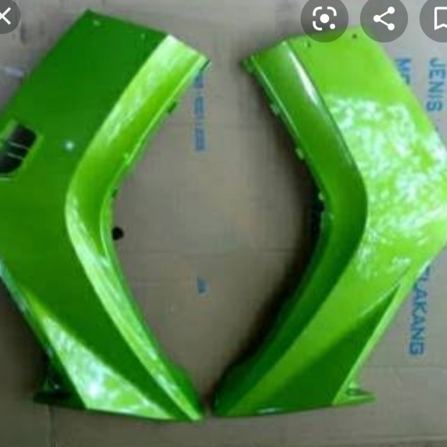 sayap yamaha Jupiter MX Lama hijau / body / bodi jupiter mx lama