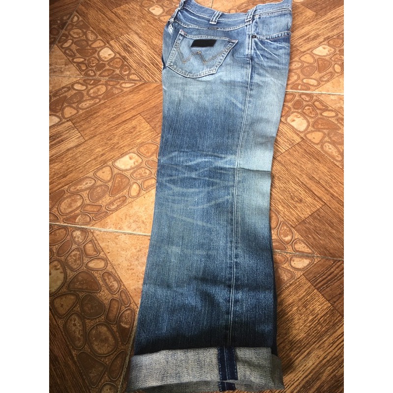 wrangler jeans selvedge
