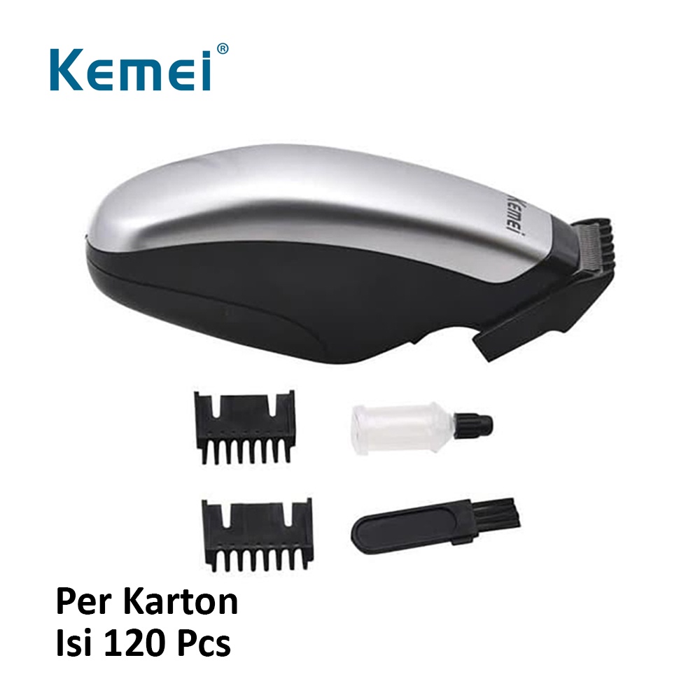 GROSIR Kemei KM-666 Isi 120 Pcs Dus Karton Mini Hair Clipper Trimmer Cukur Rambut