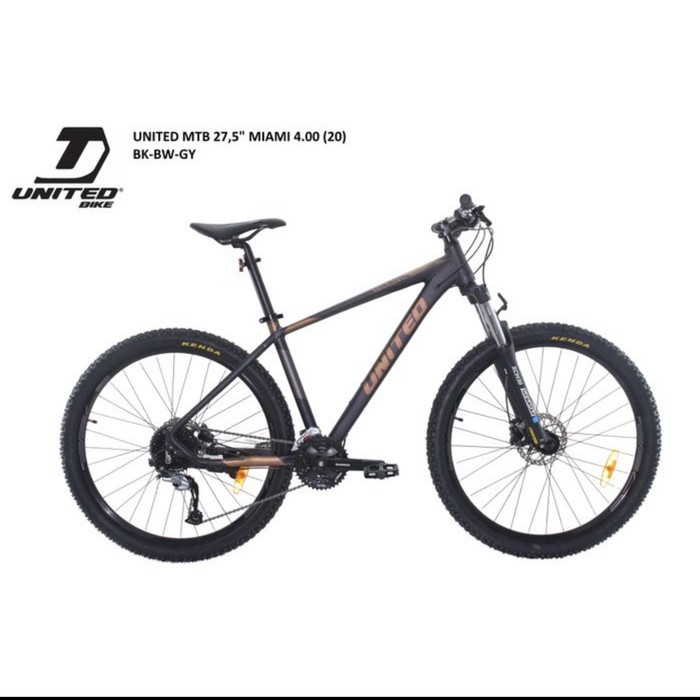 Jual Sepeda Gunung MTB 27.5 United Miami 4.0 Diskon