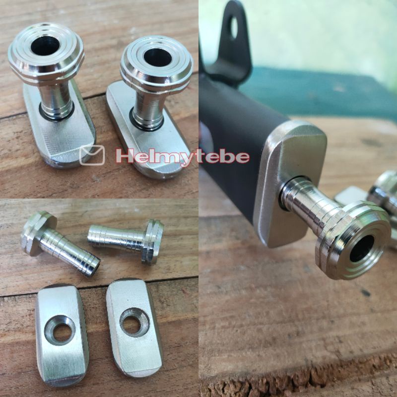 mur setelan arem w175 ninja k2r set tutup arm arem w175 ninja aitech k2r stainlees