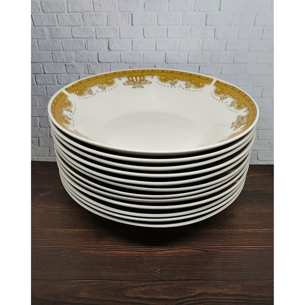 GARANSI (COD) PIRING MAKAN BATIK 1 LUSIN PIRING MAKAN BELING PIRING MAKAN KERAMIK BELING PIRING