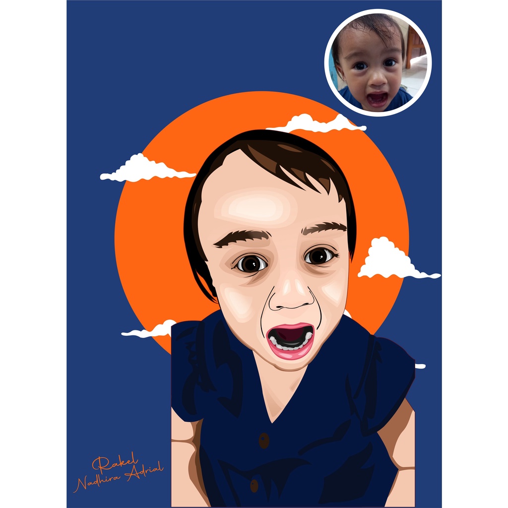 JASA DESAIN VEKTOR WAJAH