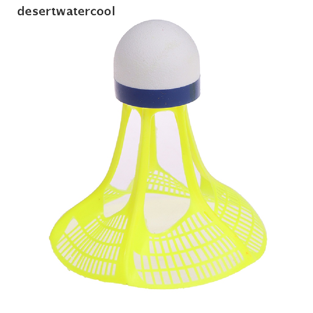 Deid 3pcs / Pak Shuttlecock / Shuttlecock Bahan Plastik + Nilon Stabil Tahan Lama Untuk Outdoor / Martijn