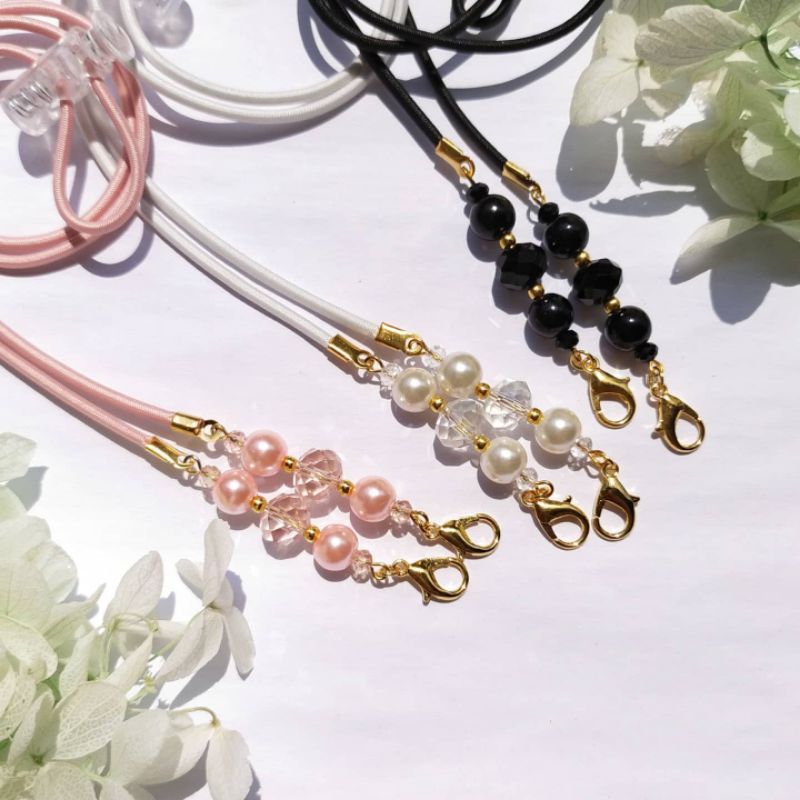 2in1 Konektor masker dan chain masker jadi satu dengan stopper