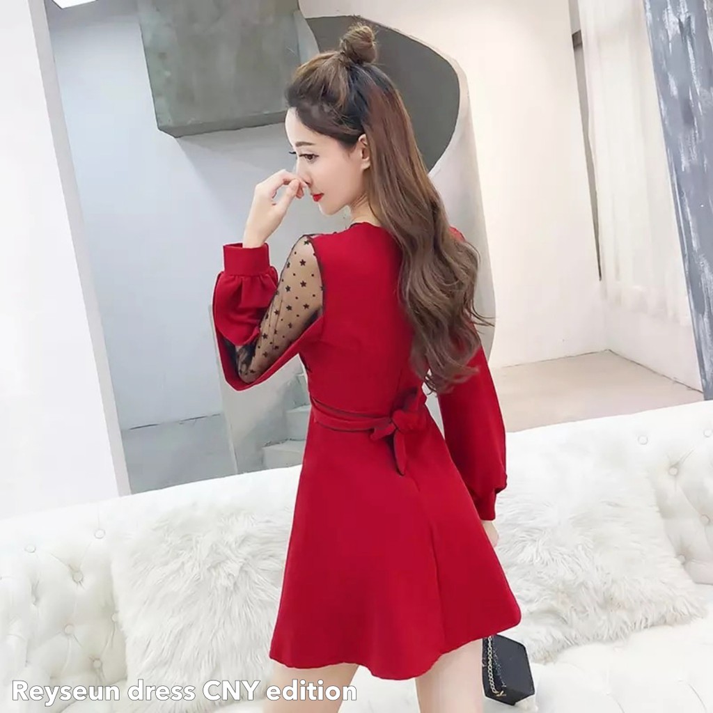 Reyseun dress CNY edition -Thejanclothes