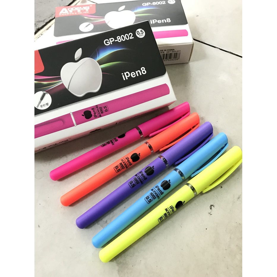

Pulpen Gel Apple Odemei iPen8 Grosir (1Lusin) ATK