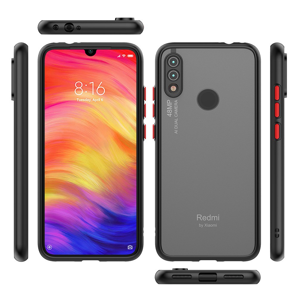 Case Dove Xiaomi Redmi Note 7 Pro Frosted Camera Case Cover