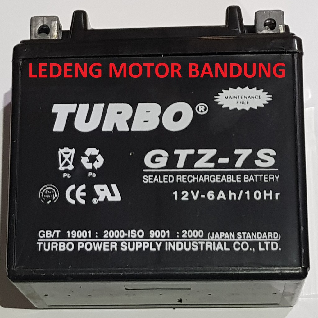 Aki Kering Turbo Battery GTZ-7S (SATRIA FU / CBR 150)