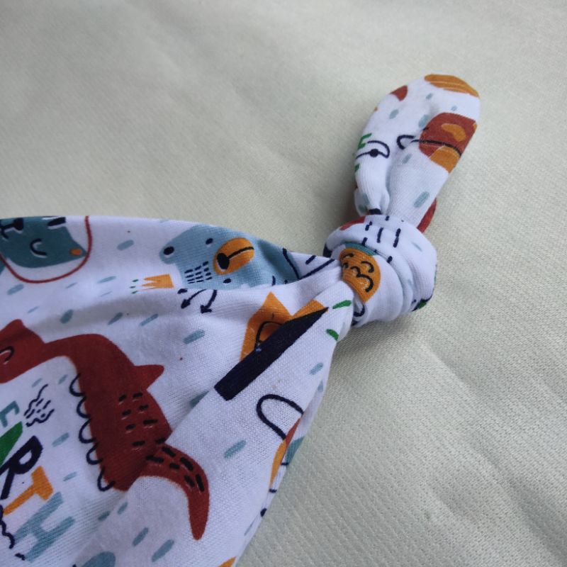 TOPI BAYI IKAT NEWBORN SNI / TOPI BAYI KUNCUNG / KUPLUK BAYI