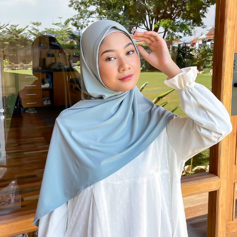 Izzy Square Instant - Albata Hijab-Izzy Mint