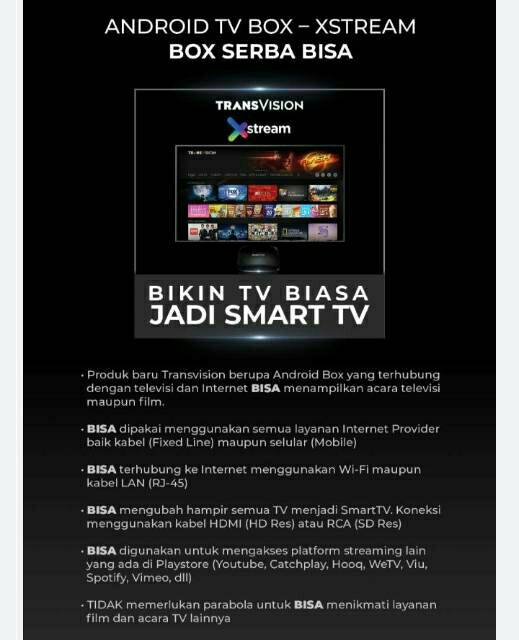 Trans Vision Tv Kabel Promo Indonesia