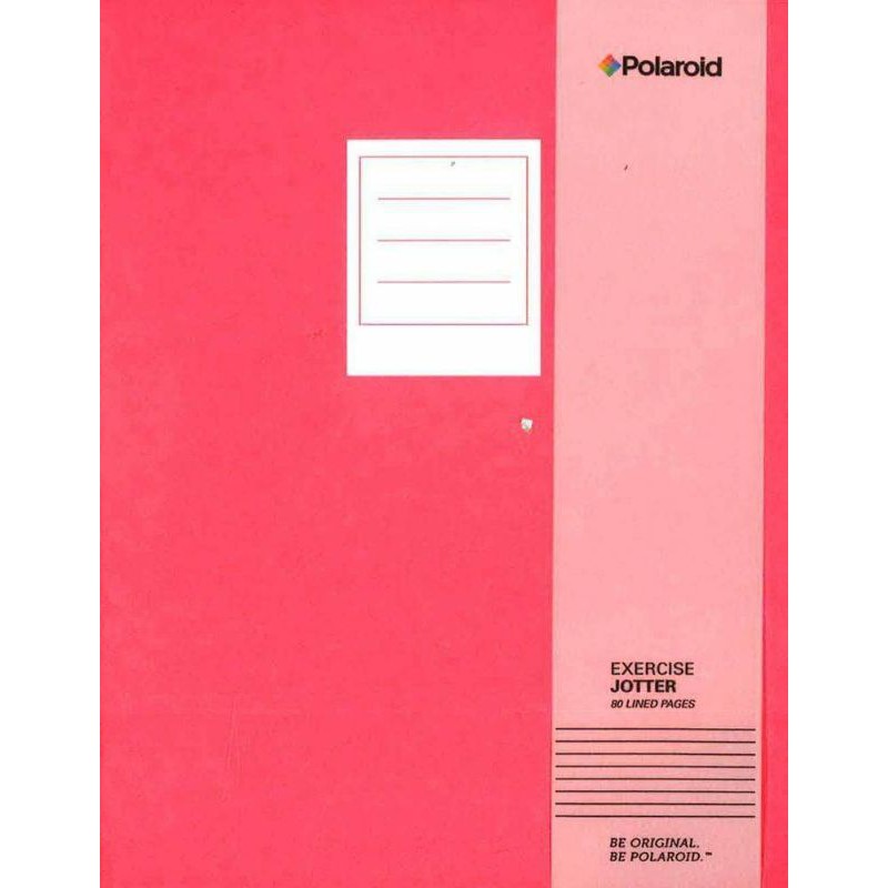 

BBW Polaroid: Exercise Jotter (Pink)