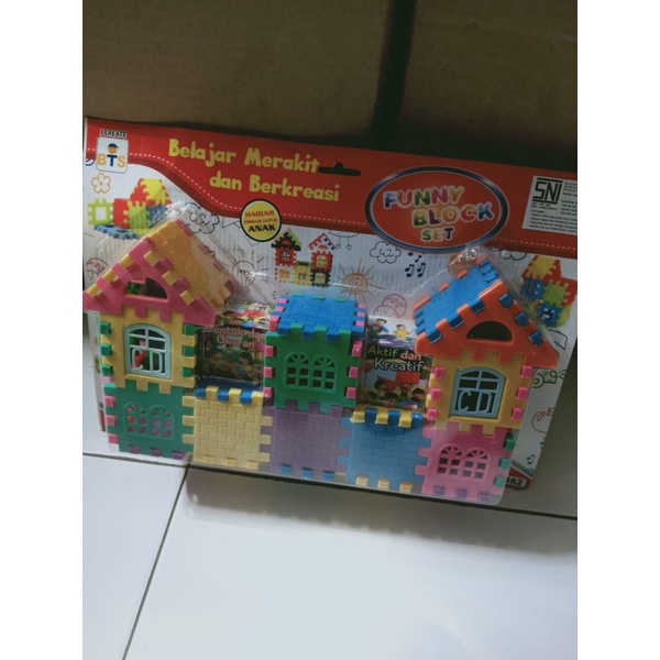 Mainan Rumah Funny Block Bagus