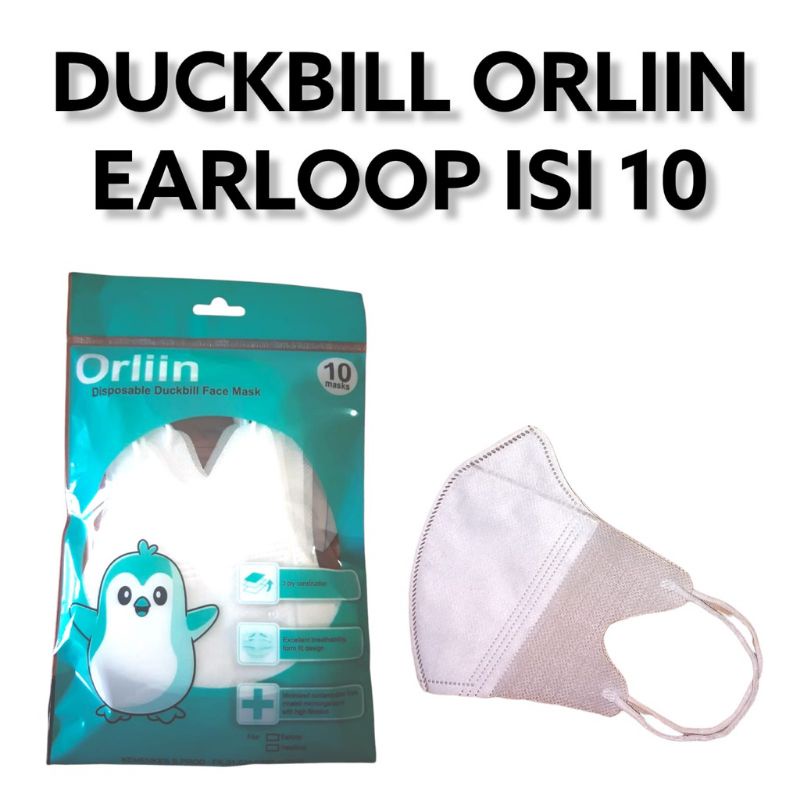 Duckbill ORLIIN EARLOOP  (1pack 10pcs)