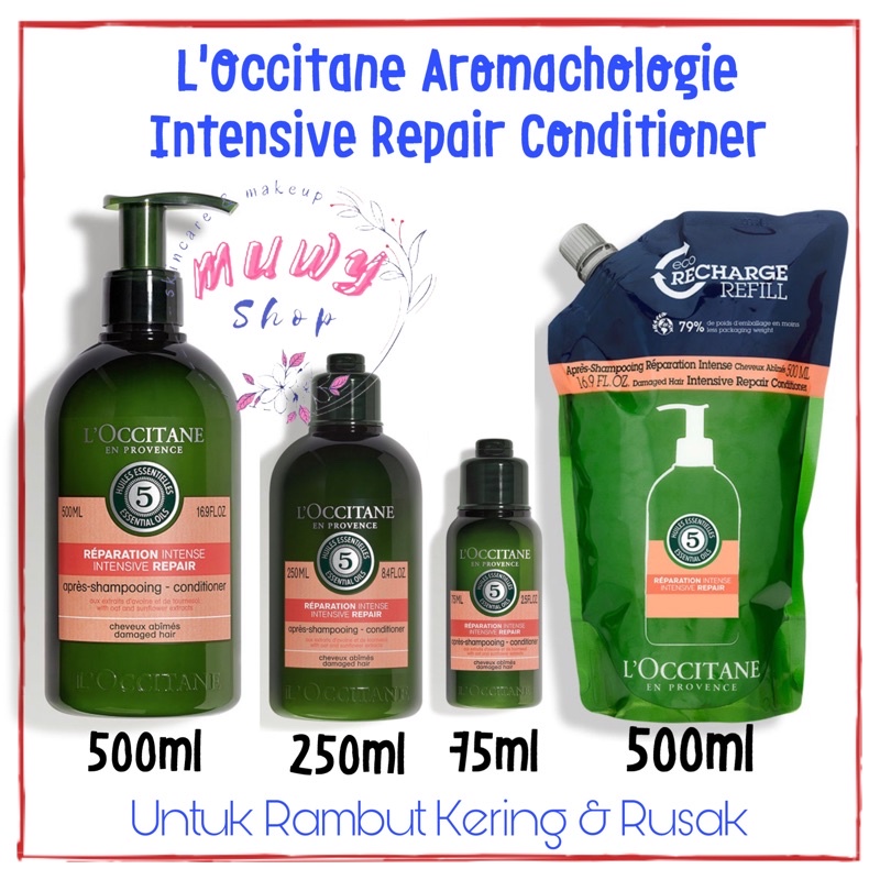 L'Occitane LOccitane Aromachologie Intensive Repair Conditioner 75ml / 250ml / 500ml / Eco Refill 500ml