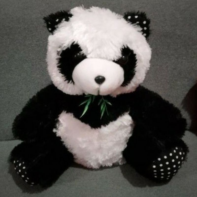 Boneka Panda SNI Size l 40cm Lucuuu