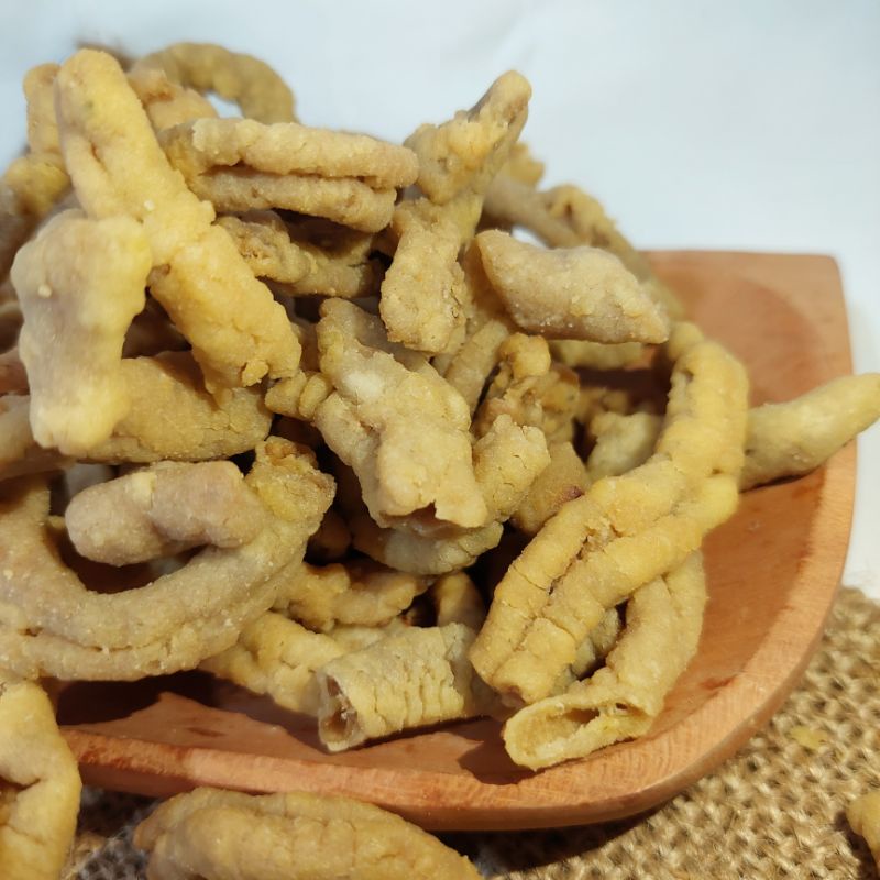 500 Gr KRIPIK USUS KERING / USUS AYAM / ORIGINAL / USUS KRISPY