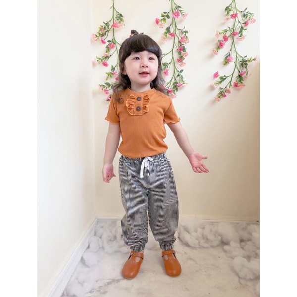 Kaos Anak Atasan Rajut Angelina Knit 2-5 Tahun nabLfashion