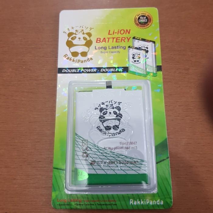 baterai batre double power rakipanda Xiomi bm47 redmi3