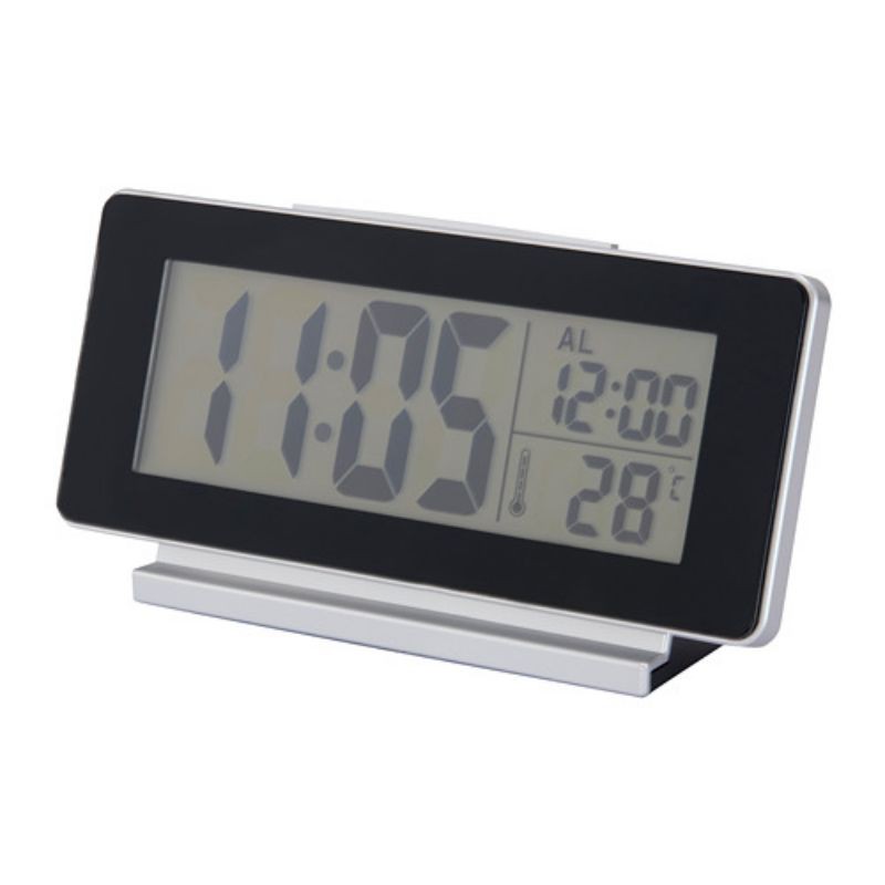 Jam Digital Termometer Alarm Clock Jam Meja