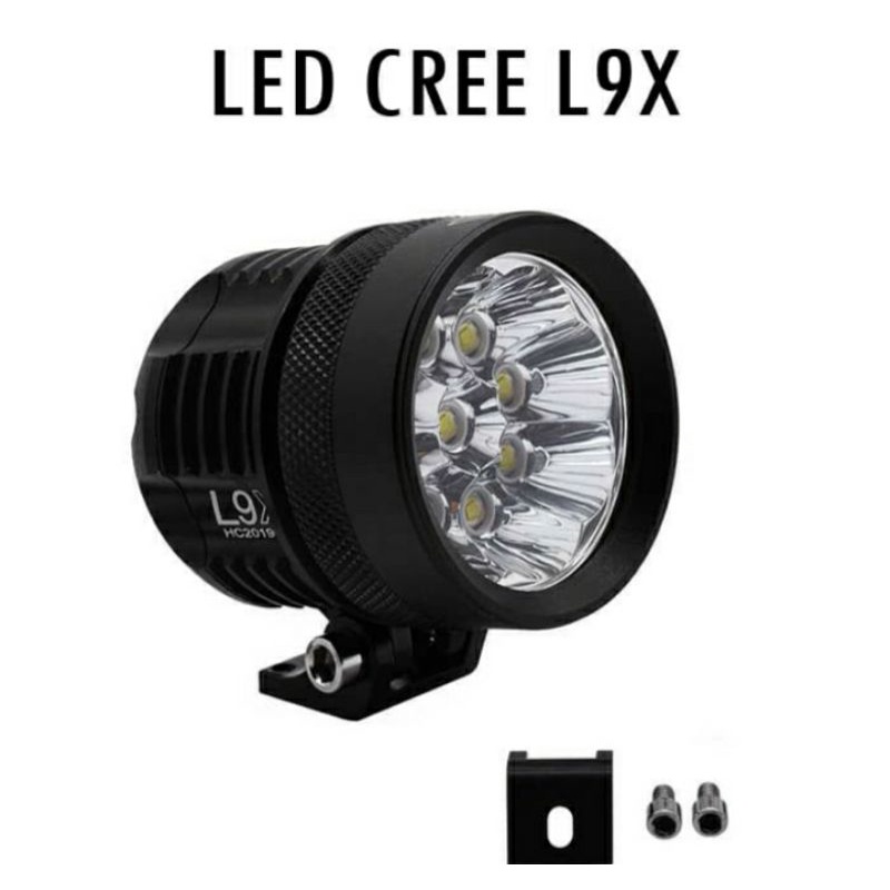 Lampu Tembak LED Sorot Cree L9X Motor Mobil