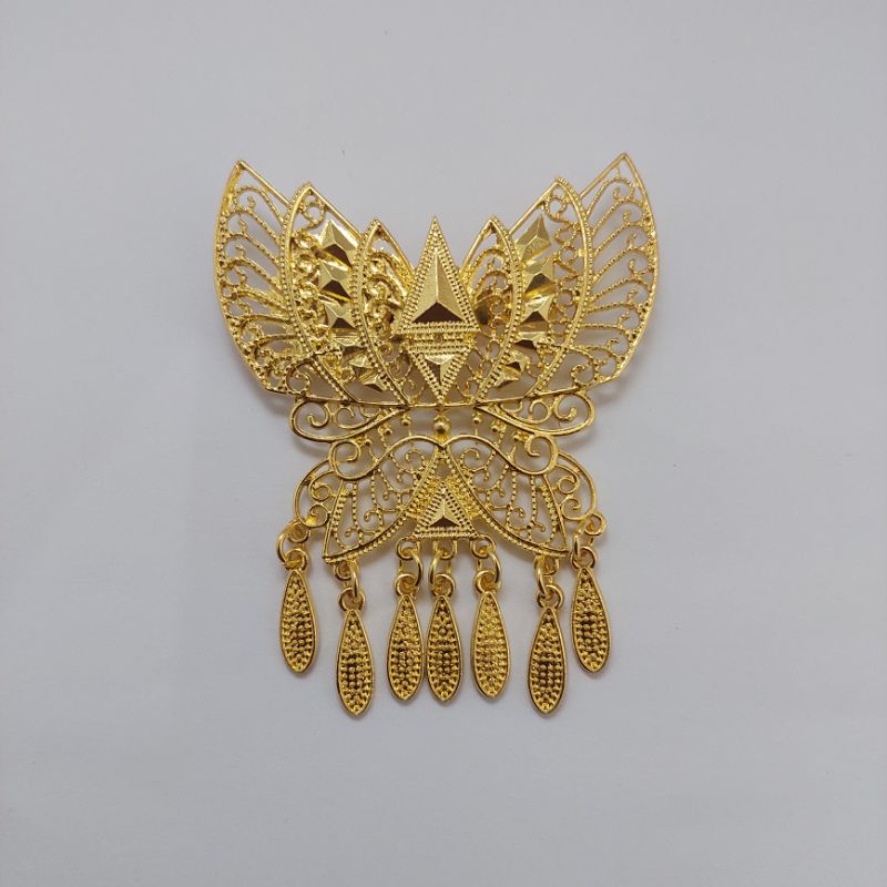 Bros kebaya Bros kutubaru Bros hijab Bros murah-Motif B gold