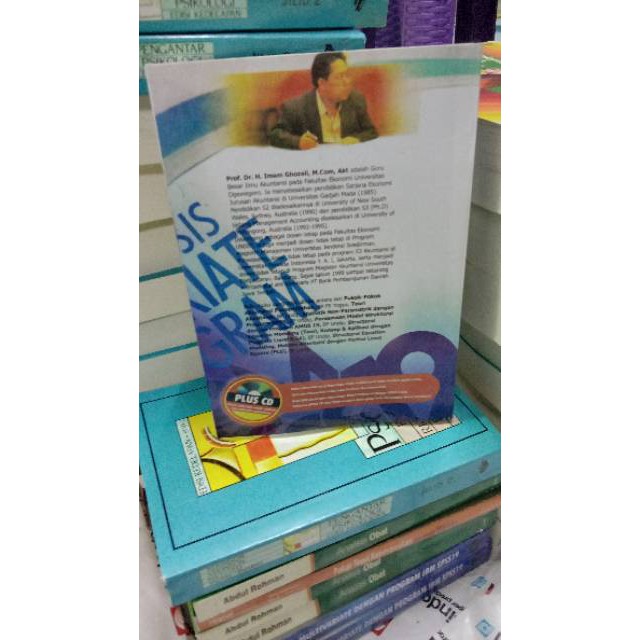 APLIKASI ANALISIS MULTIVARIATE DENGAN PROGRAM IBM SPSS19  EDISI 5 PROF. DR. H. IMAM GHOZALI