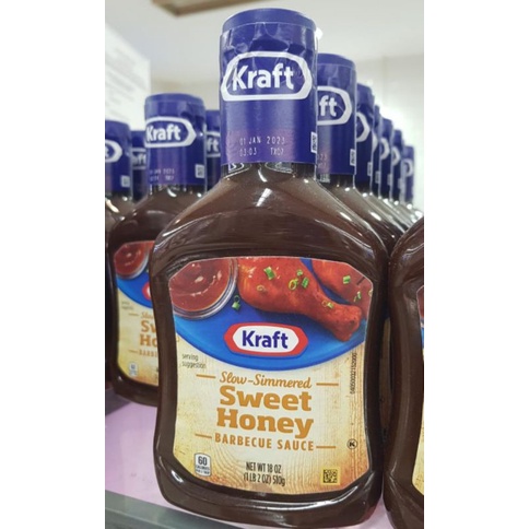 

Kraft sweet honey barbecue sauce