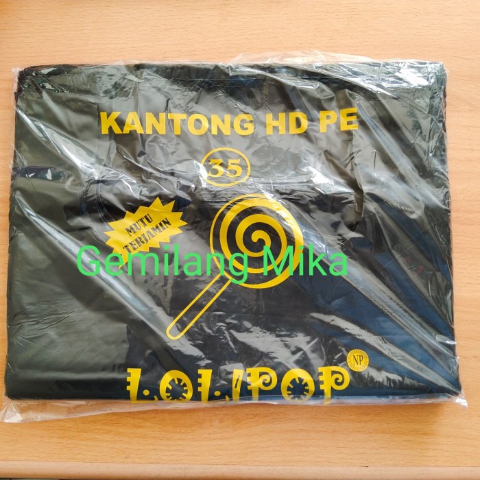 kantong Plastik HD PE uk.35 MURAH