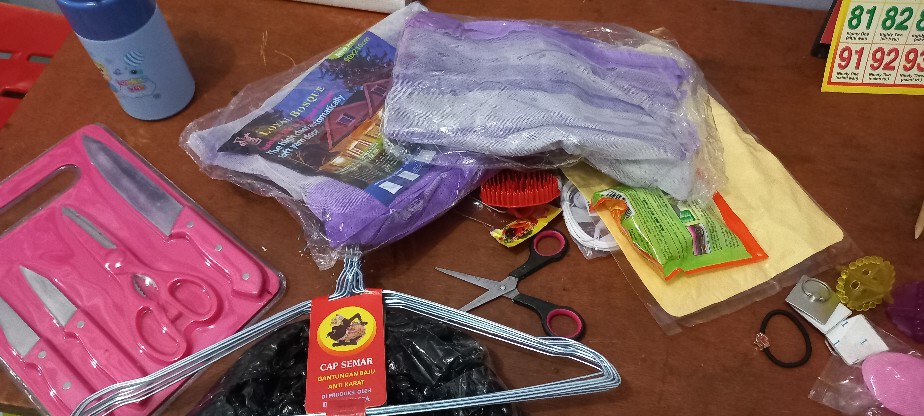 Set Pisau Dapur Lengkap Plus Talenan Knife Set