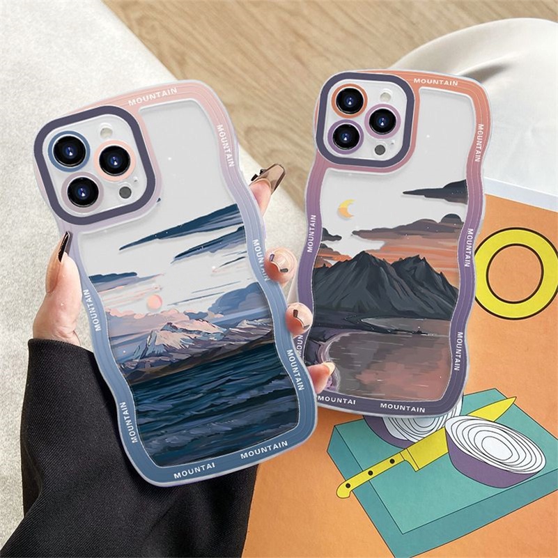 Soft Case Pelindung Bahan Silikon Bumper Tebal Tahan Banting Untuk iPhone 14 13 12 11 Pro Max X Xr Xs Max 8 7 6 6s Plus