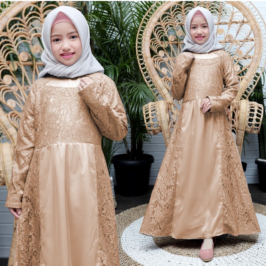 HOPYLOVY - Gamis Anak Maxi Nurlela