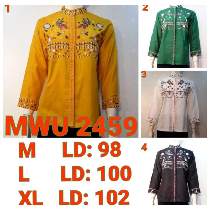 [MWU2459]Blus/Blouse/Baju/Dress murah