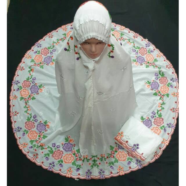 MUKENA KATUN BORDIR SUJI BUKITTINGGI