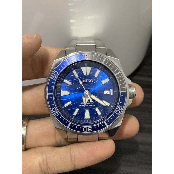 Jam tangan SEIKO SAMURAI SRPD23K1 Save The Ocean Great White Shark