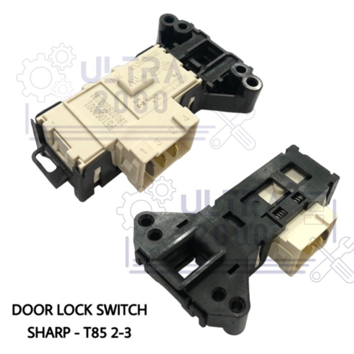DOOR LOCK / INTERLOCK SWITCH PINTU MESIN CUCI SHARP - SHARP T85 2-3 / Alat Sparepart Mesin Cuci 1 Ta