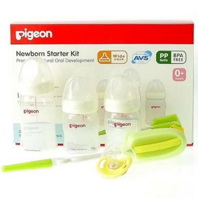 newborn starter kit pigeon