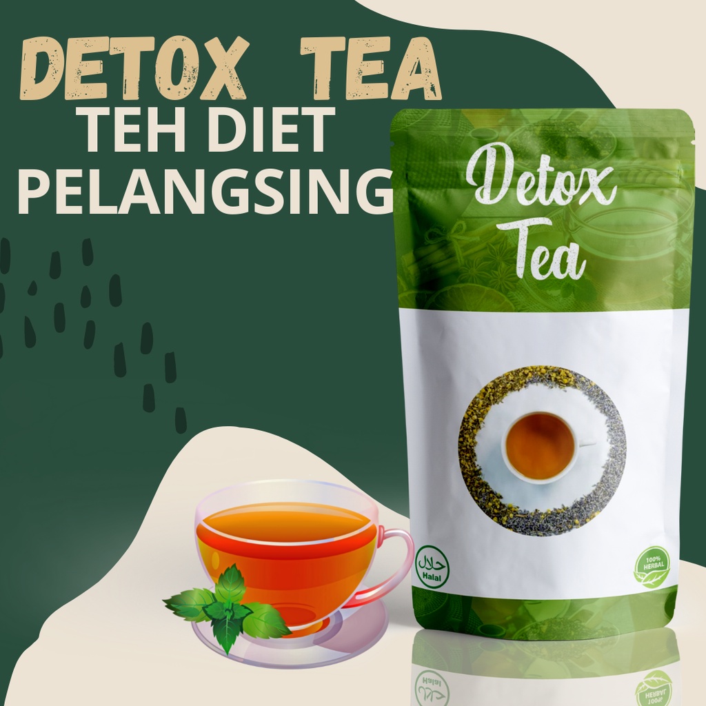 

DETOX TEA – Teh Pelangsing penurun berat Badan Cepat Ampuh ,melangsingkan perut/diet/daun jati cina