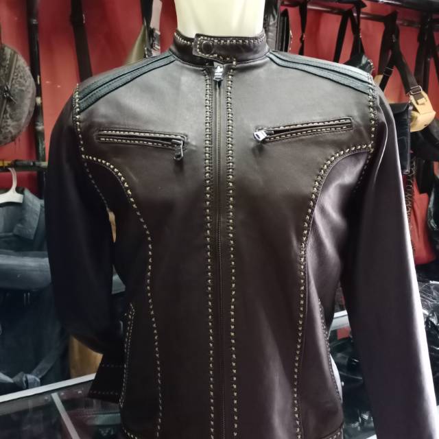 Jaket kulit domba asli Bandung