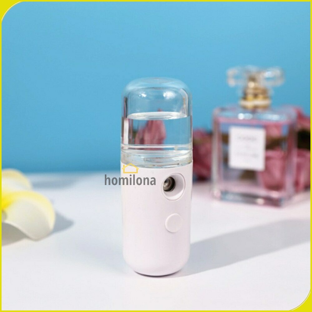 Humidifier Nano Mist Sprayer Moisturizer 30ml USB - Vinkkatory W718B - White