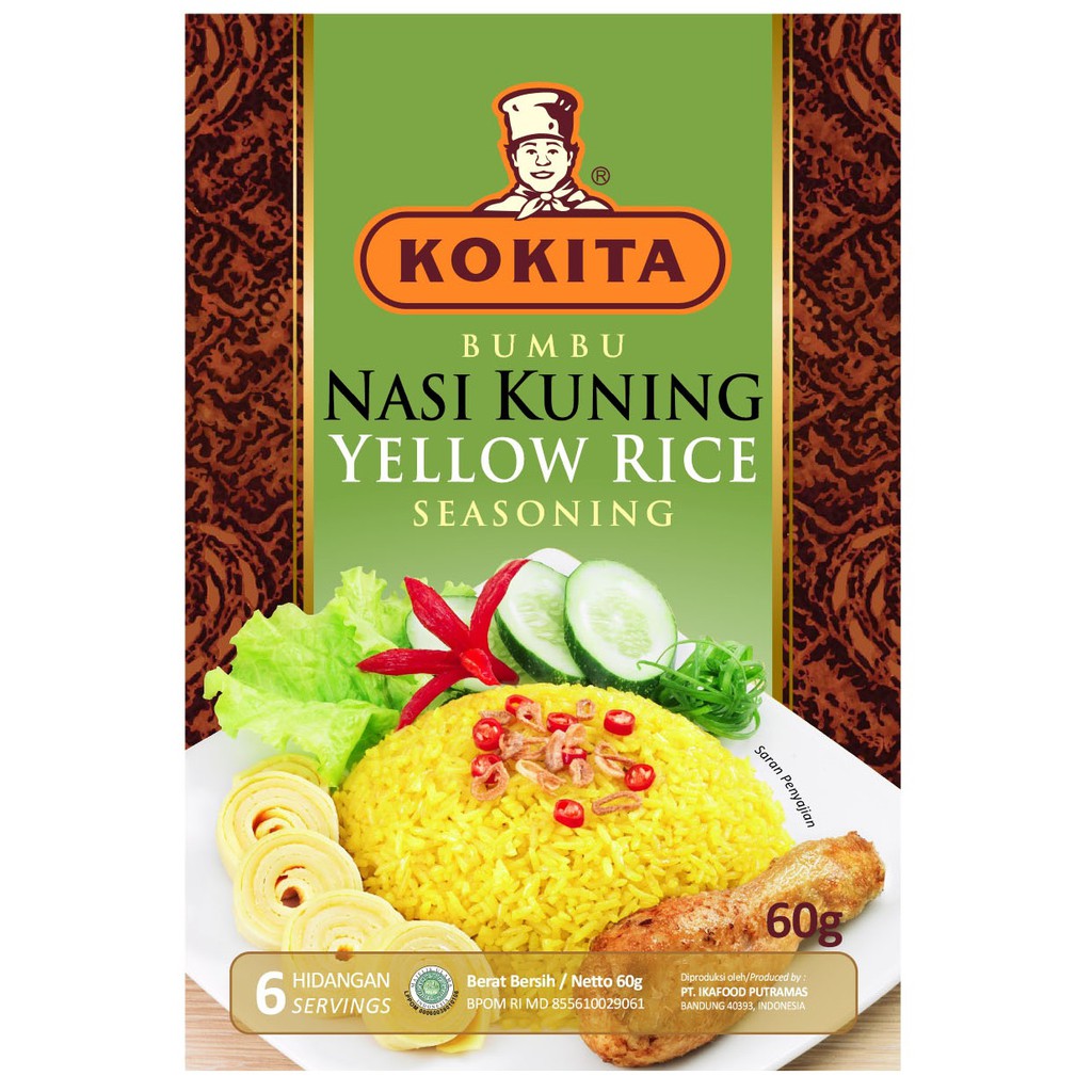 

Kokita Bumbu Nasi Kuning 60gr