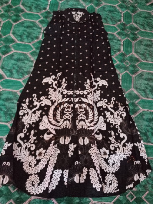 New Arrival Cardigan Batik Wanita Etnik Tanpa Lengan Outer Batik Cewek - Hv10