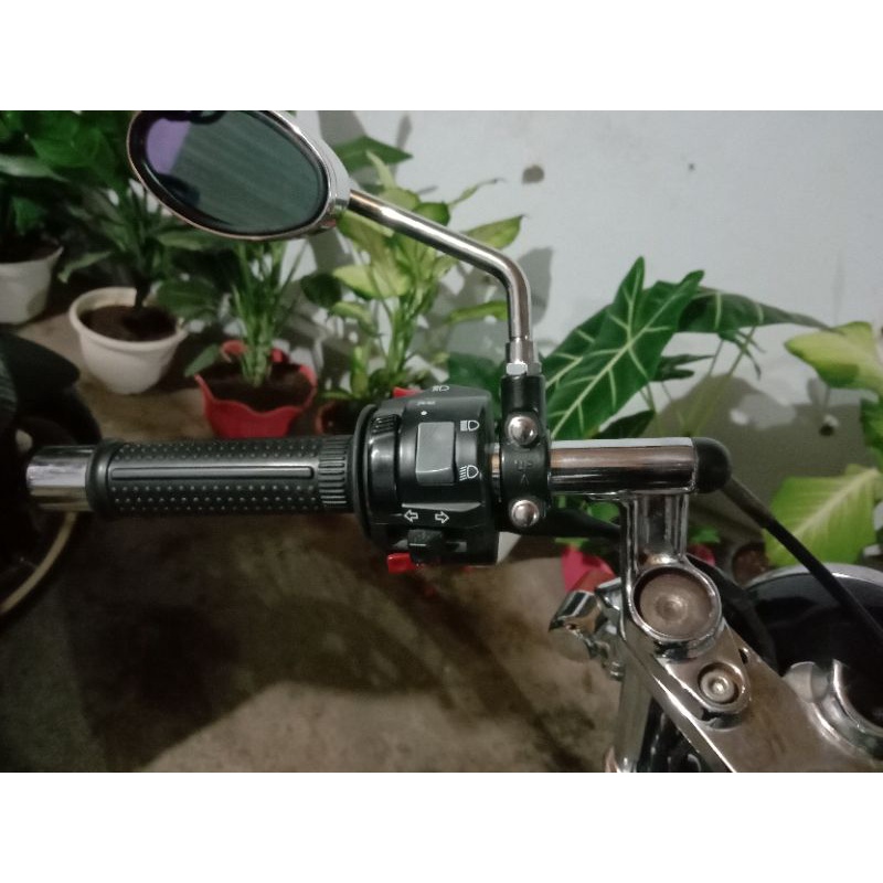 Stang stir Suzuki RGR original sudah crom Pnp as 33
