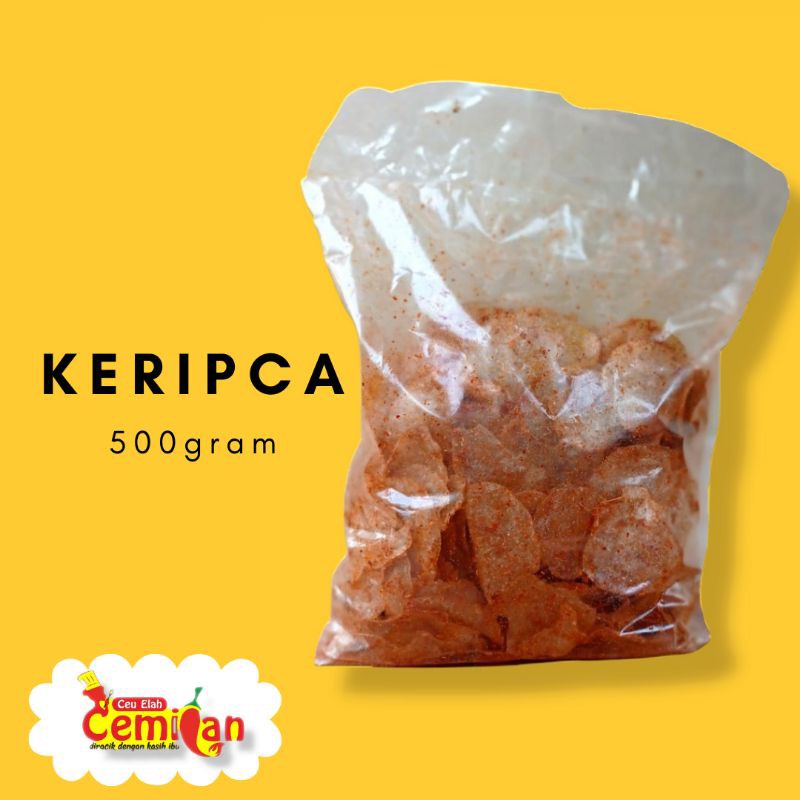 

Keripik kaca 500 gram ( Keripik beling / Kripca / Pakset / Beledag / Elod) Cemilan ceu elah