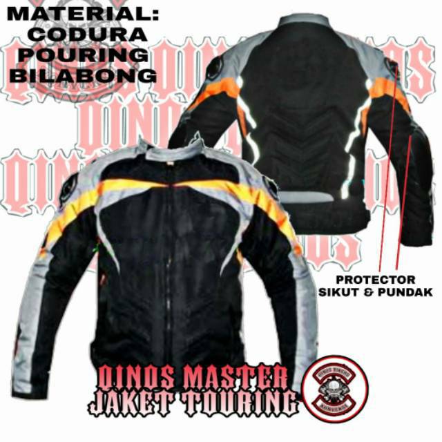 Jaket Touring Polos Jaket Polos Jaket Motor Touring Jaket Bikers Full Protector