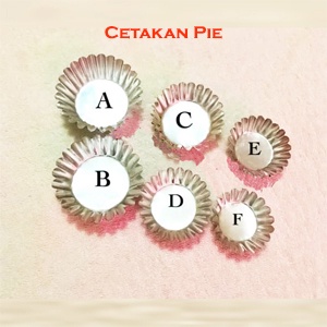 Cetakan Pie Sus Susu | Loyang Pie Cetakan Pie Mini Loyang Kue sus Loyang Pie Susu Loyang Pie Buah Brownies Kering